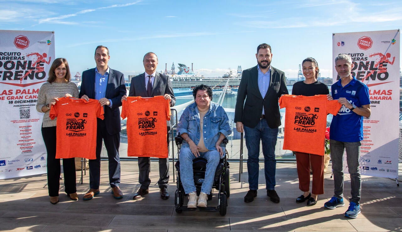 Las Palmas de Gran Canaria acoge la última gran carrera solidaria del Circuito de Ponle Freno en 2022 por las víctimas de tráfico