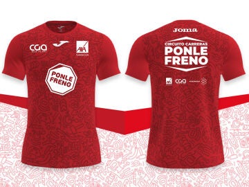 Así es la camiseta oficial del Circuito de Carreras Ponle Freno 2023
