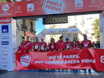 La carrera de Ponle Freno también bate su récord de participación en Vitoria con 1200 asistentes