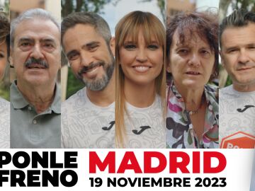 Rostros de Atresmedia te animan a participar en la Ponle Freno Madrid 