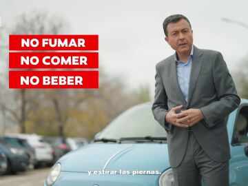 Manu Sánchez: "No fumes cuando conduces y tampoco comas o bebas al volante"
