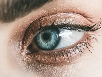 Primer plano de un ojo Primer plano de un ojo