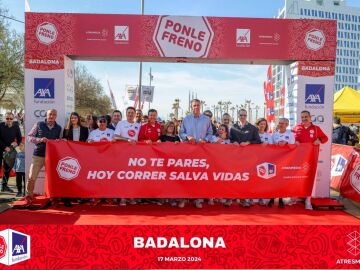 Ponle Freno arranca con gran éxito en Badalona el Circuito de Carreras de 2024 con más de 2.600 participantes
