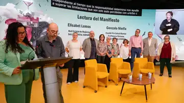 Lectura del manifiesto por la salud metal Lectura del manifiesto por la salud metal