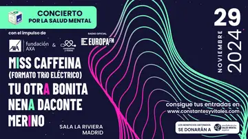 Constantes y Vitales alza la voz por la salud mental en un concierto solidario coincidiendo con su décimo aniversario Constantes y Vitales alza la voz por la salud mental en un concierto solidario coincidiendo con su décimo aniversario