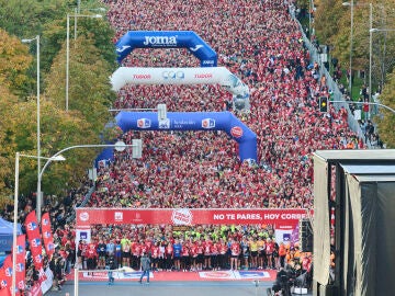 Récord histórico de la carrera Ponle Freno Madrid: más de 20.000 personas y 280.000 euros por las víctimas de tráfico