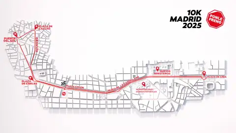 Descubre el emblemático recorrido de 10 K de la Carrera Ponle Freno de Madrid 2025 Descubre el emblemático recorrido de 10 K de la Carrera Ponle Freno de Madrid 2025