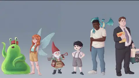 Personajes Audiolibro Klune Personajes Audiolibro Klune