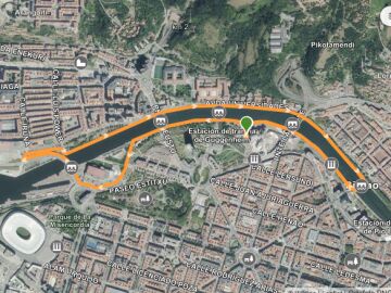 Recorrido Carrera Ponle Freno Bilbao 2025