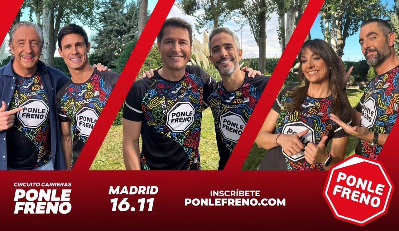 Atresmedia con la carrera de Ponle freno Atresmedia con la carrera de Ponle freno