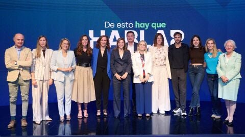 'De esto hay que hablar': Foto de familia del evento