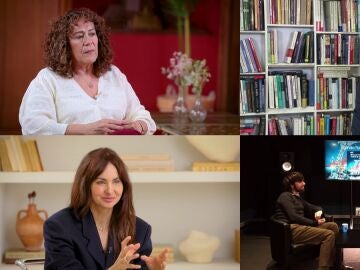 Mayte Magdalena, Ana Ib&aacute;&ntilde;ez y Lucas Montojo en Crea Lectura