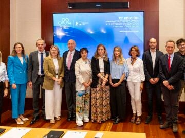 Foto de familia del jurado de los Premios Constantes y Vitales