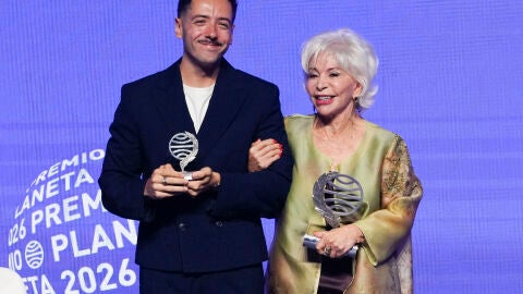 Sergio Hernández e Isabel Allende